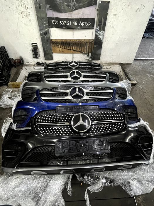 Бампер на Mercedes W253 GLC дорест