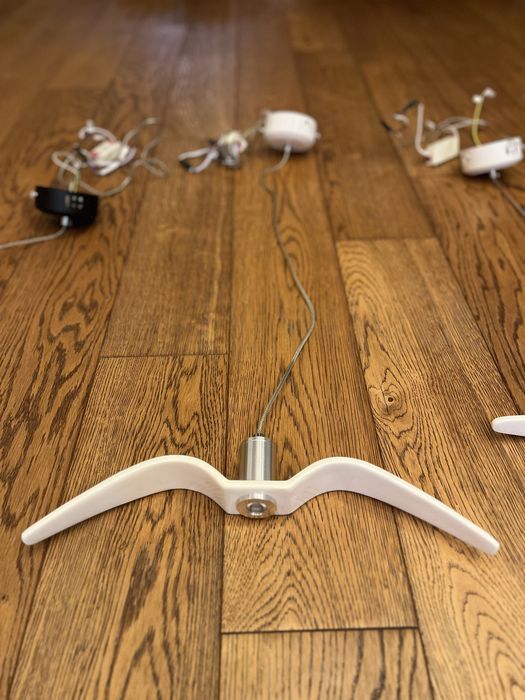 Lampy wiszące białe sufitowe