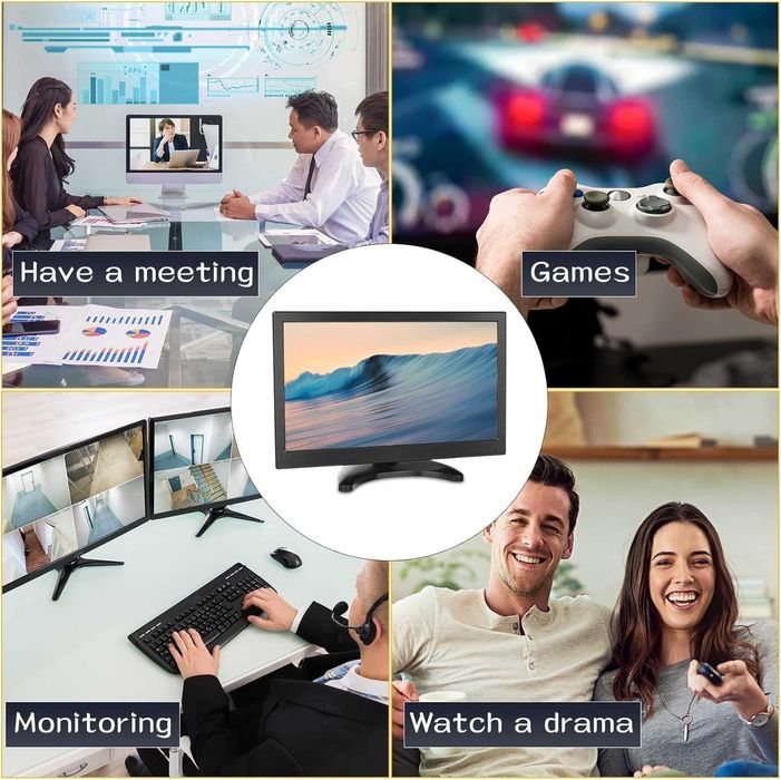 CAMECHO 13,3-calowy przenośny monitor Full HD 1920 * 1080