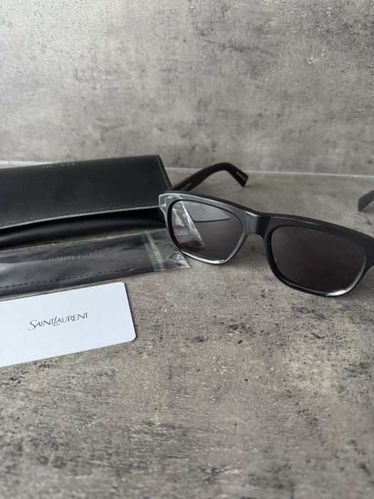 Okulary saint laurent stan bdb SL558 etui skórzane