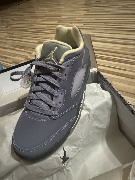 Jordan 5 retro low indigo 37.5cm 37 38cm nowe buty limitowane