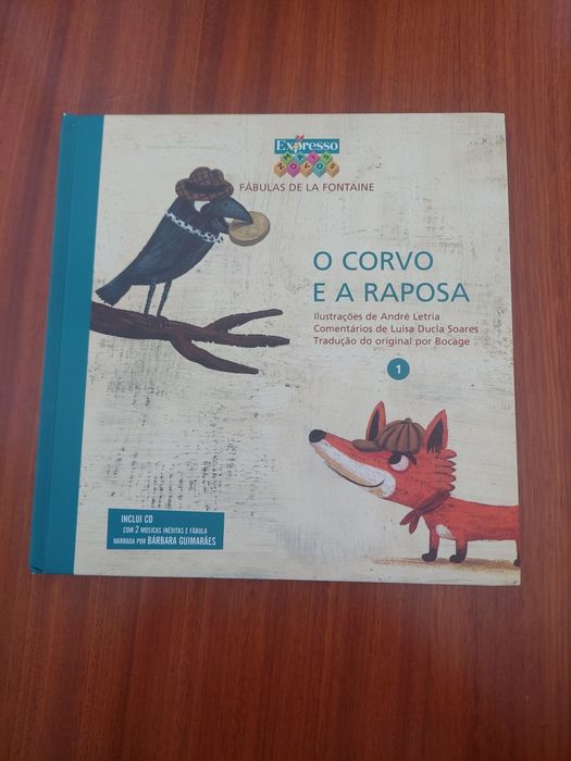 Livro: O Corvo e a Raposa