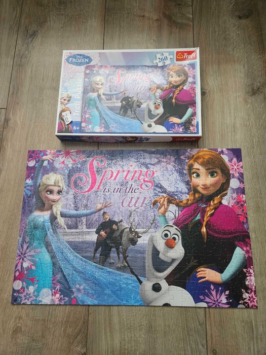 Пазл Frozen Trefl  (13195)  260 эл. 60х40 см, Холодное сердце.