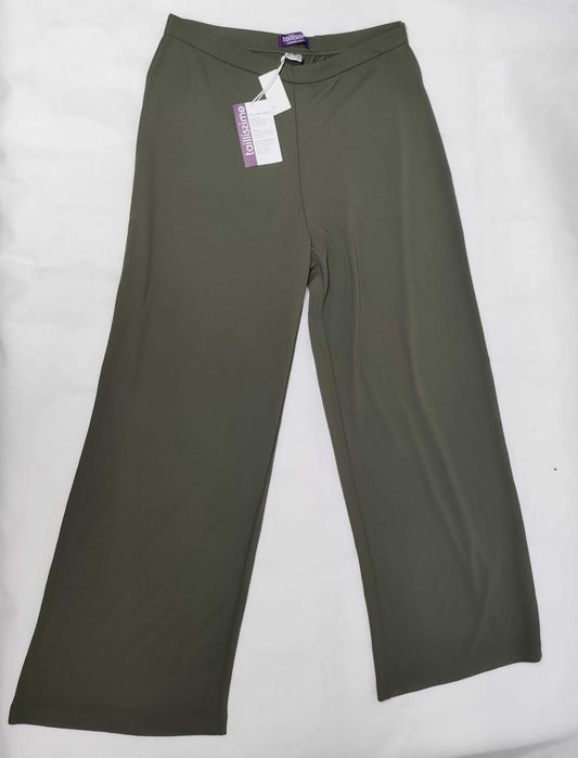 Szerokie luźne spodnie WIDE LEG 8XL 56 PLUS SIZE TAILLISSIME SP0121