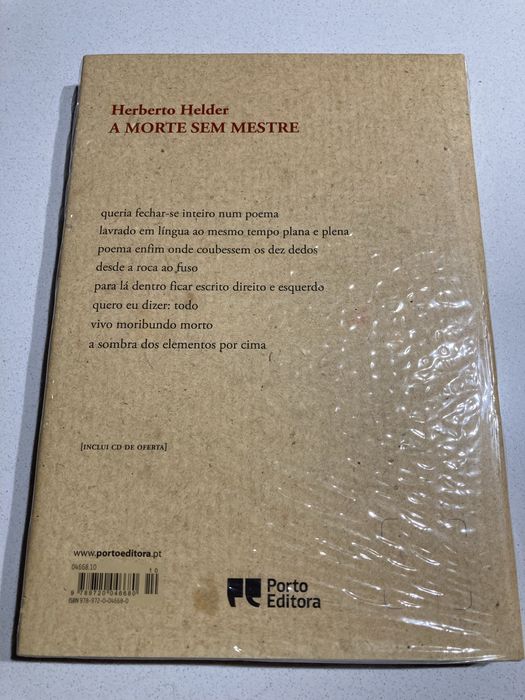 A Morte sdm Mestre de Herberto Helder (livro novo)
