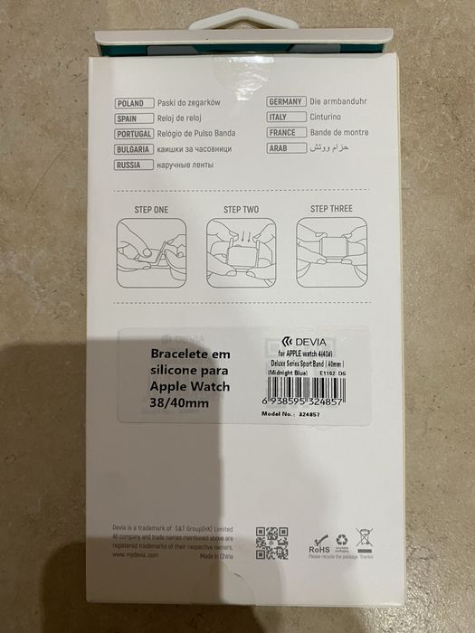 Bracelete apple watch nova e original