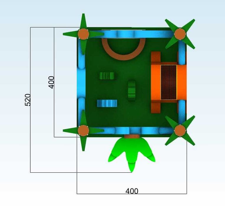 Insuflável Parque Selva (novo)
