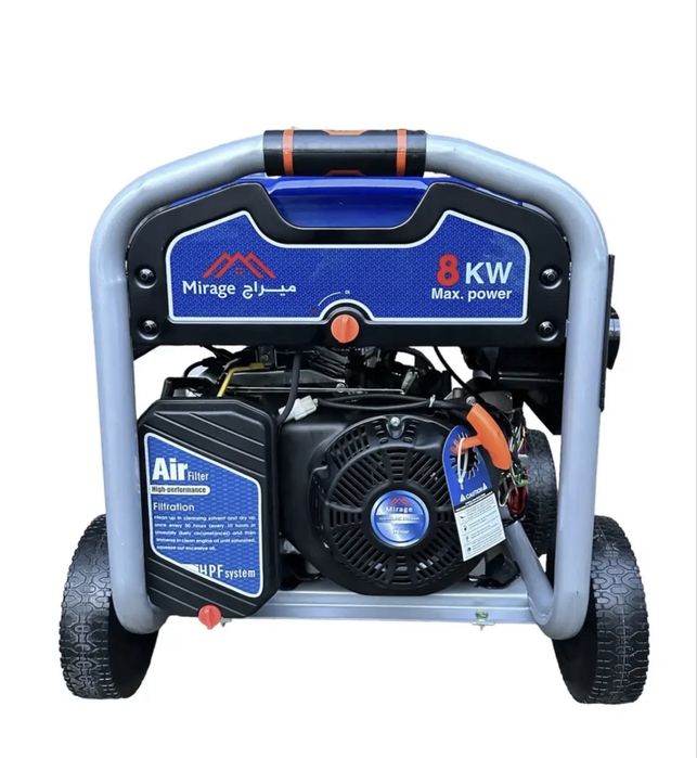 Генератор бензиновий  8 кВт Mirage електростартер Медапаратура