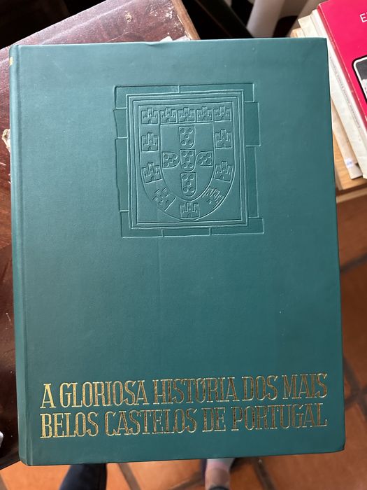 Livro Gloriosa História dos Mais Belos Castelos Portugal Damião Peres