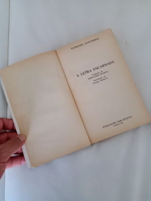 A Letra Encarnada - Tradução inédita de, Fernando Pessoa