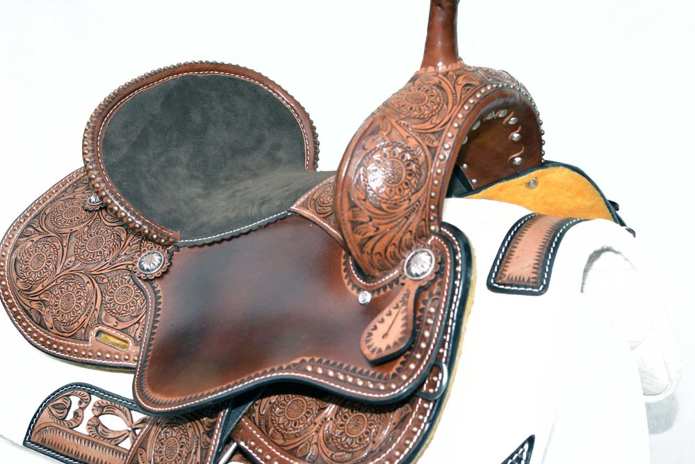 Siodło western z USA 16c