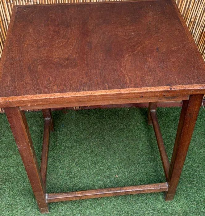 Mesa de apoio antiga, altura 70X49X60 cm