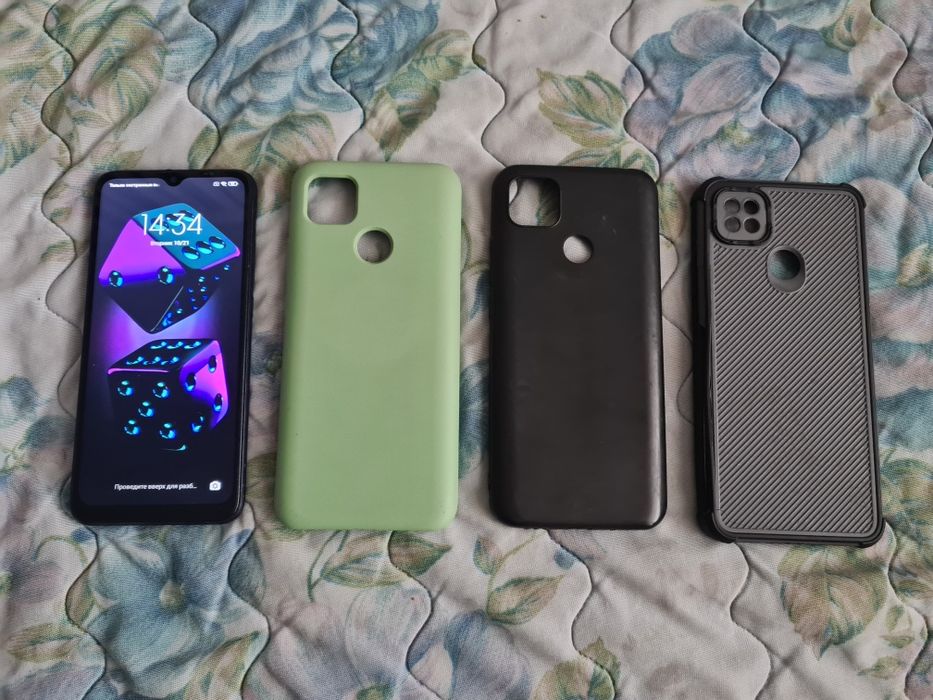 Смартфон Redmi 9C NFC. С отпечатком пальца. 10Андройд Батарея 5000mah.