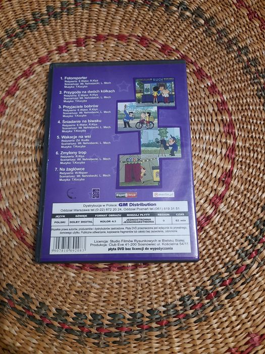 DVD z bajką Przygody Bolka i Lolka - Fotoreporter
