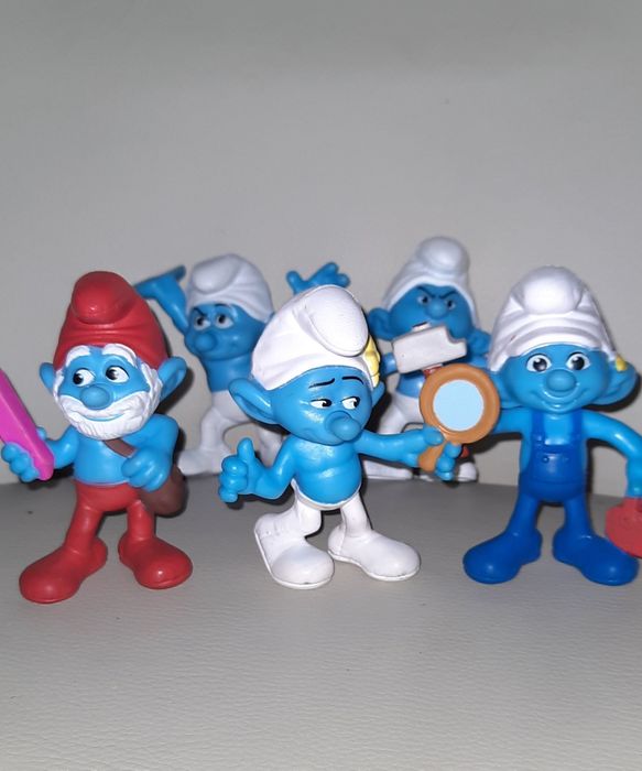 Figurki Smerfy  5 szt