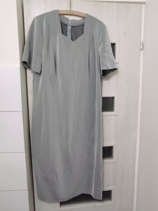 Komplet - Sukienka z marynarką, rozmiar 50 - 5XL