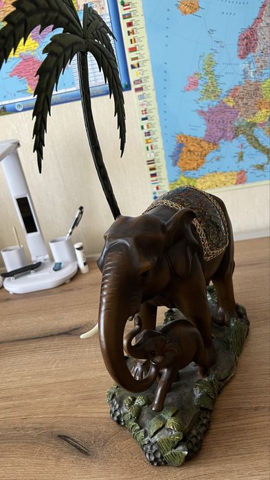 Статуетка Слон і слоненя