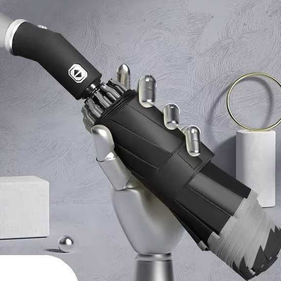 Зонт складной автоматический с фонариком Xiaomi