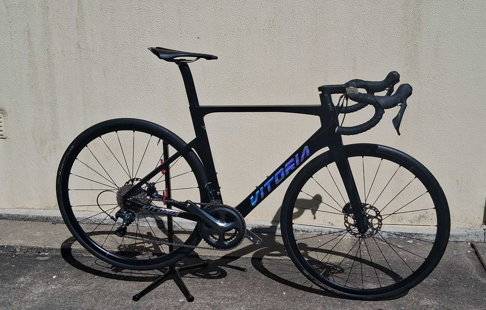Bicicleta estrada carbono disco