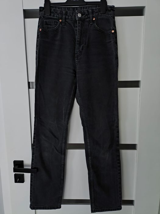 Spodnie dżinsy h&m r.36 Vintage Straight