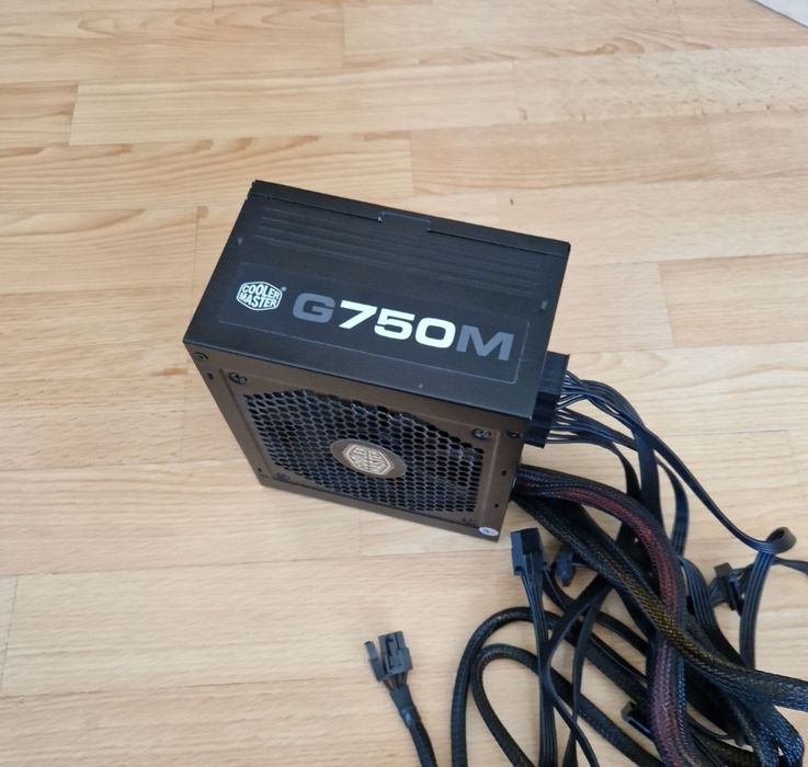 CoolerMaster 750W 2×(8+8)pin відео Якісний брендовий модульний Блок живлення