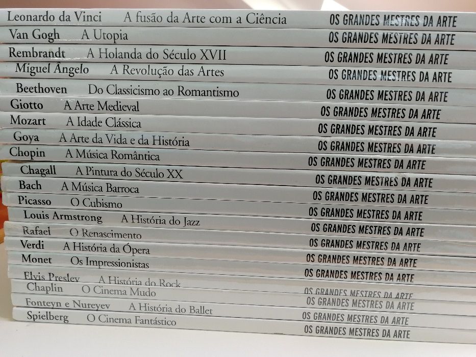 Os grandes mestres da arte NOVO