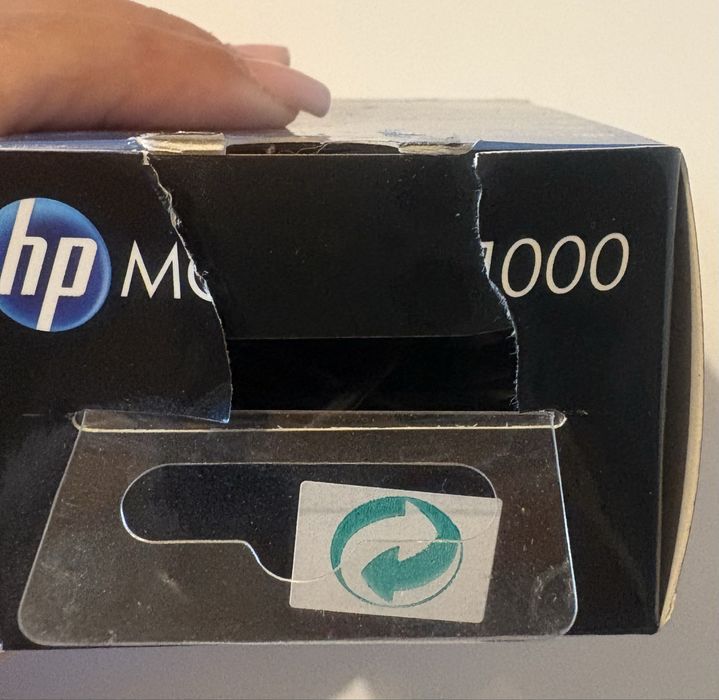 Rato HP X1000 com fio. Como novo. Na caixa.