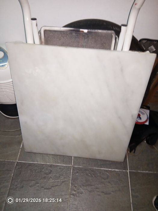 Pedra mármore branca