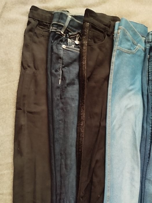 Джинсы, джегинсы  для девочки 11-12 лет, ( набором)