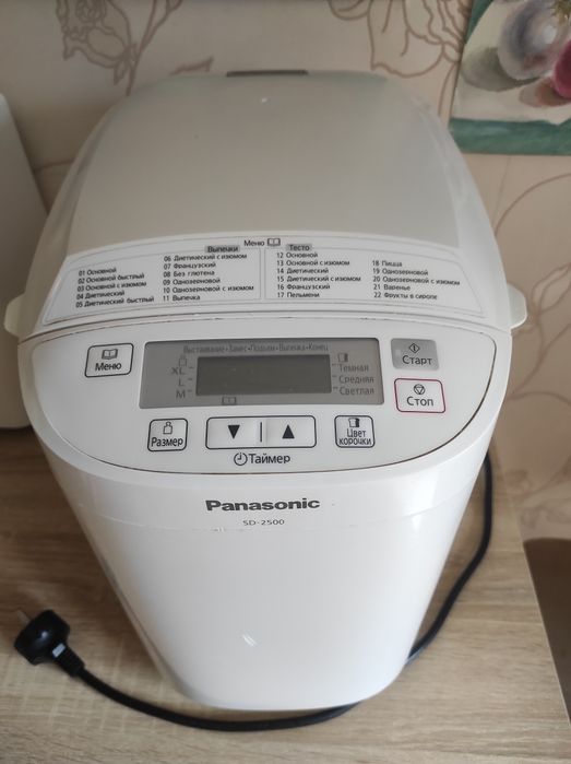 Хлібопічка Panasonic