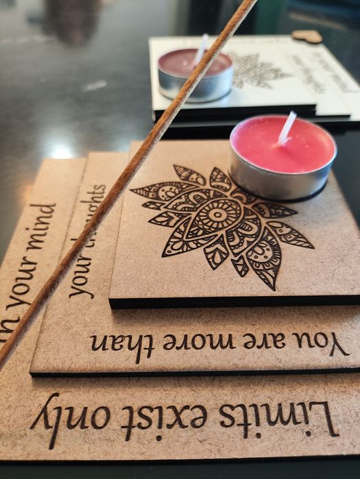 Base de Vela-Queima Incenso