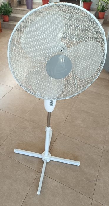 Ventoinha de pé.