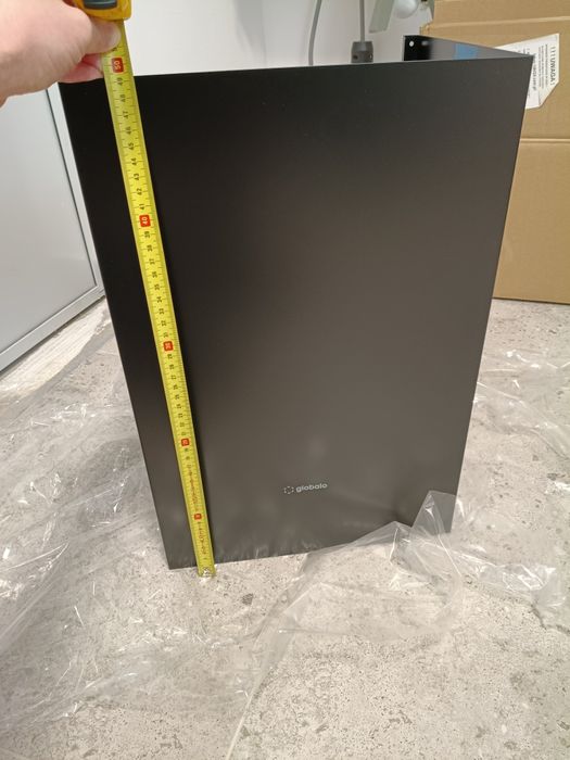 Globalo, przedłużka do okapu, verta 90 black