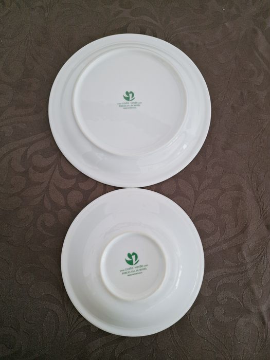 Conjunto Pratos Porcelana Barcos Criança