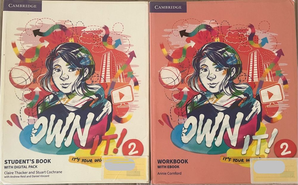 Manual + workbook Own It - level 2 inglês
