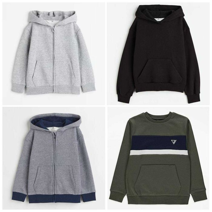 Толстовки, кофти, світшоти теплі H&M