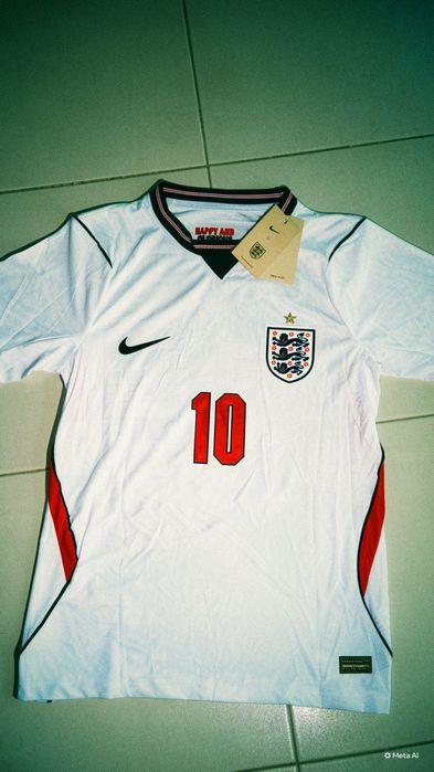 England Home Jersey, Match Version