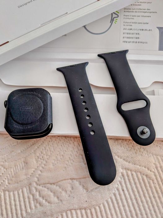 Apple Watch Series 10, 42mm, Jet Black, Como Novo, Bateria 100%