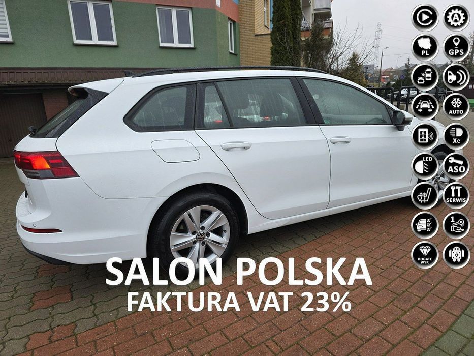 Volkswagen Golf 2022 Automat Salon Polska Bezwypadkowe 1Wł GWARANCJA Life +DSG ASO