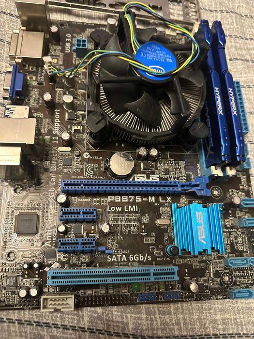 Сборка Intel Core I5 3470 / 16GB DDR3 / Asus P8B75-M LX s1155