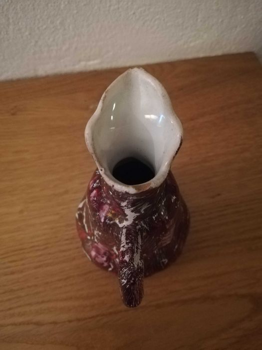 ceramiczny dzbanuszek flakon flakonik marmurkowy
