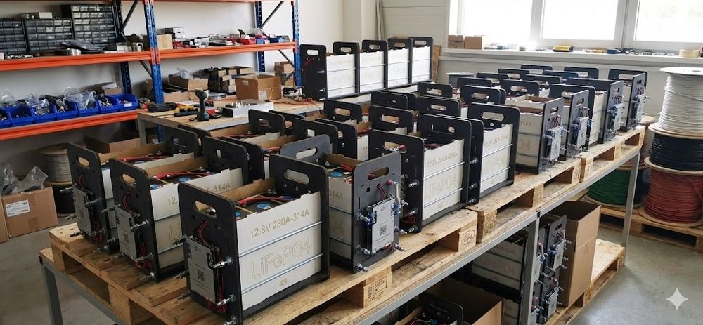 Акумулятор 12В 24В 48В liFePO4