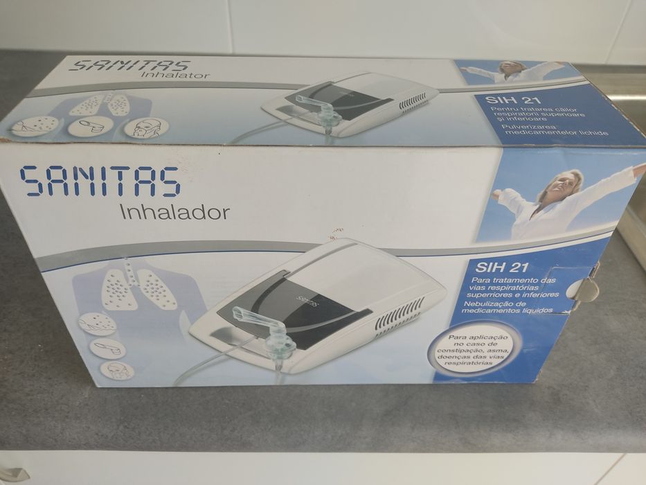 Inalador sanitas novo nunca usado