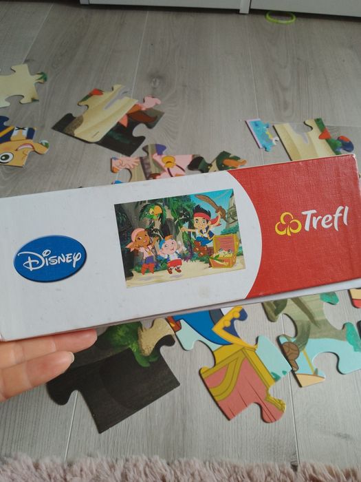 Puzzle gigant od 3lat Jake i piraci 84x58cm