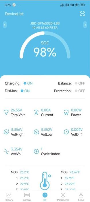 Jsdsolar 12V 200AH  Аккумулятор LiFePO4