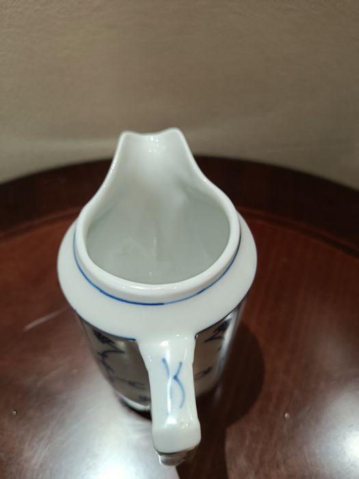 Śliczny stary mlecznik porcelana Schumann