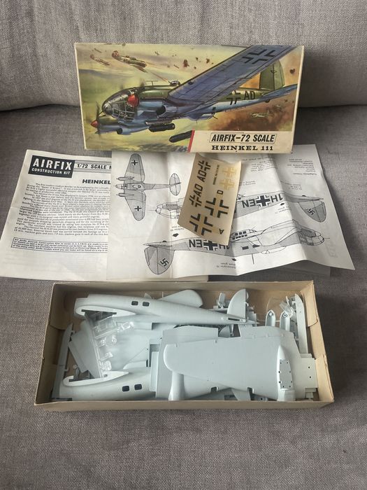 Heinkel 111 1:72 No 484 Airfix 1960’