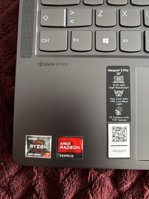 Lenovo IdeaPad 5 Pro 14” Ryzen 7 | 16 GB RAM | SSD 512 GB