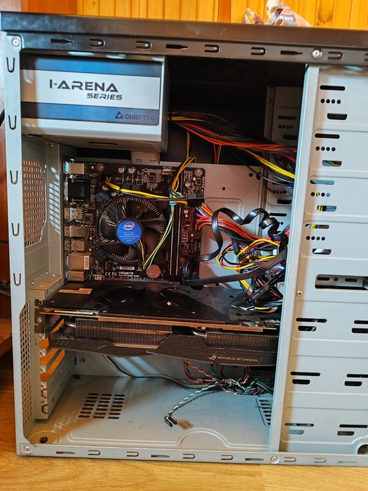 Стаціонарний ПК ігровий RX 580 8GB / Core i5-6500 / 16gb RAM /SSD 256