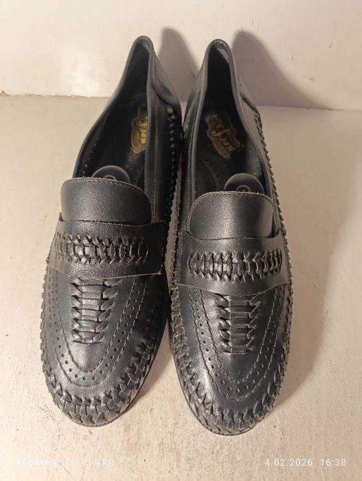 mokasyny skórzane męskie Krisbut